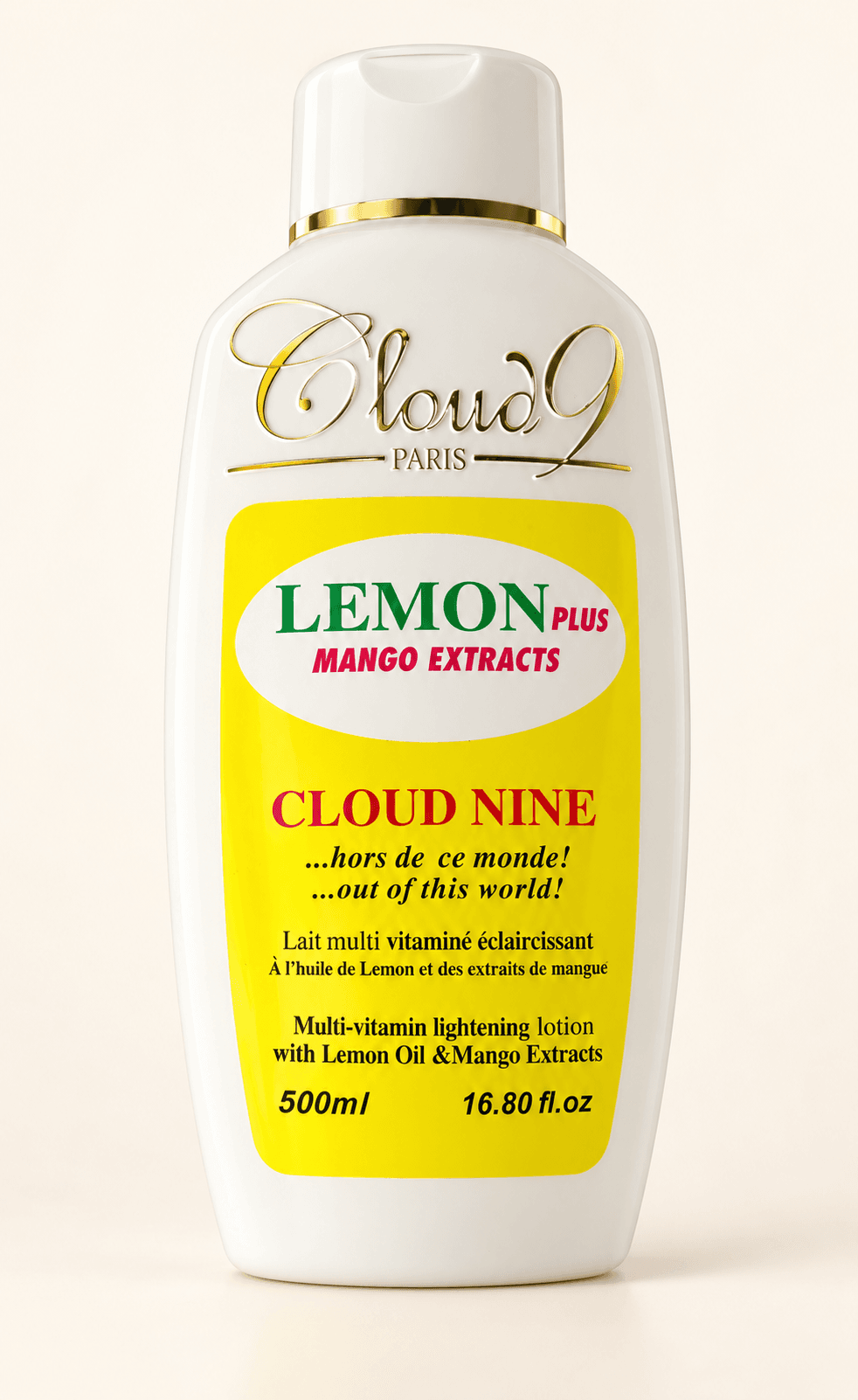 Cloud Nine Lemon Plus Mango Lotion