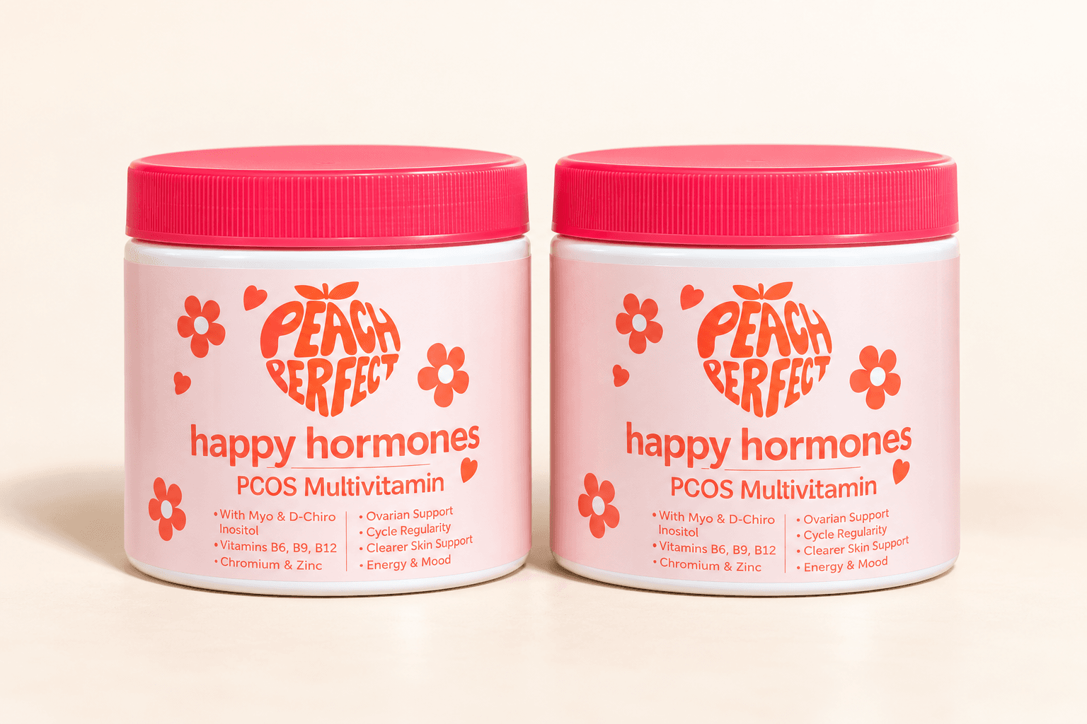 Peach Perfect Happy Hormones Multivitamin