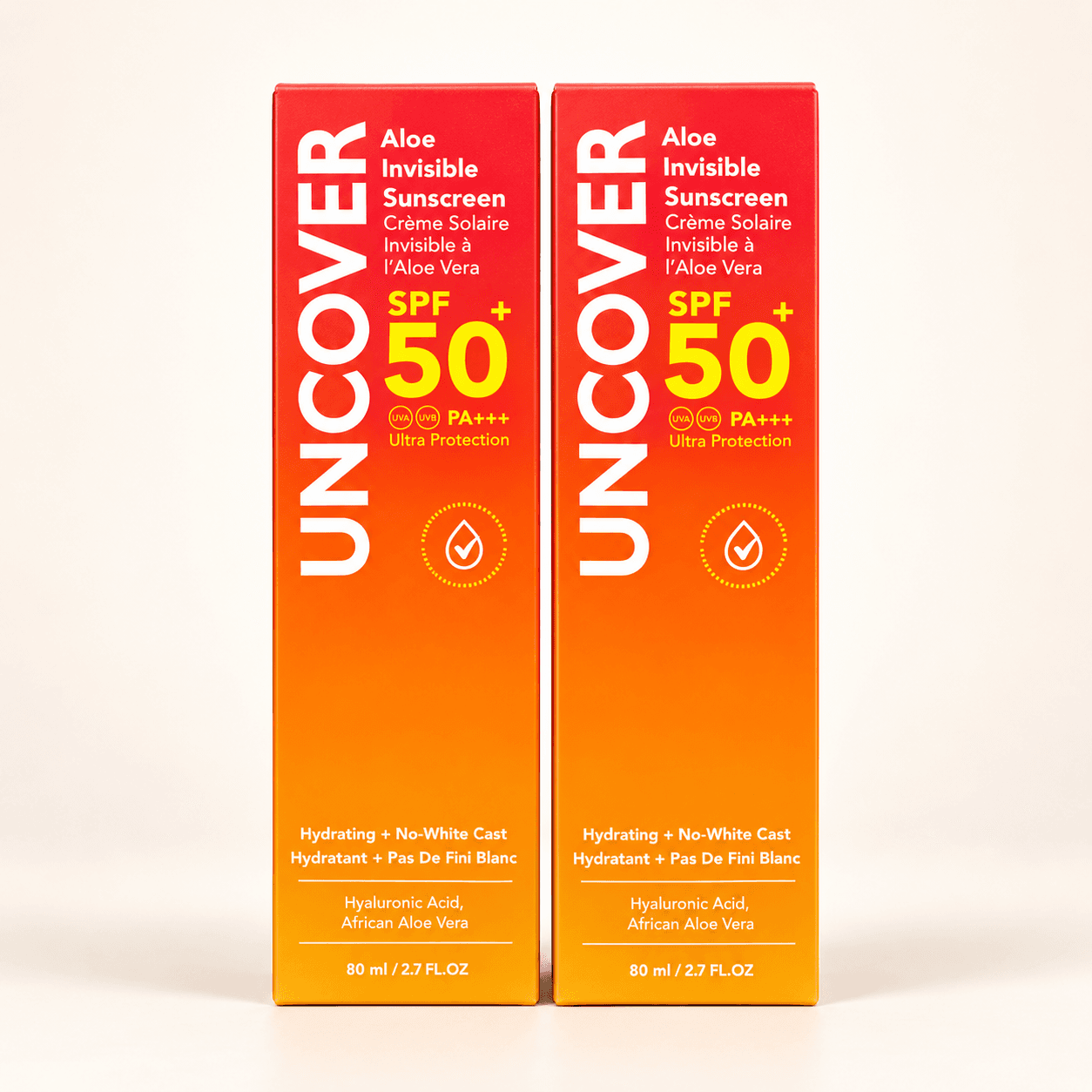 Uncover Aloe Invisible Sunscreen SPF 50