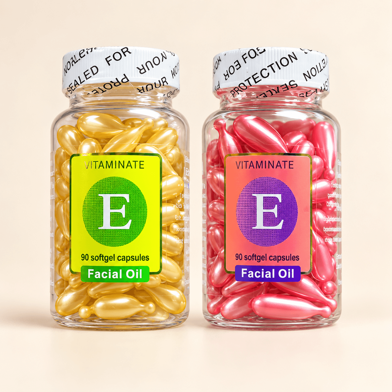 Vitamin E Facial Oil Capsules